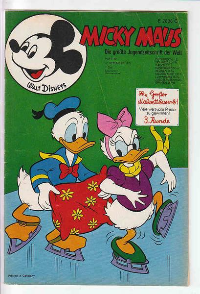 Micky Maus 1971: Nr. 49: