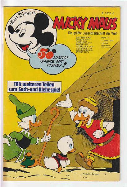 Micky Maus 1973: Nr. 14:
