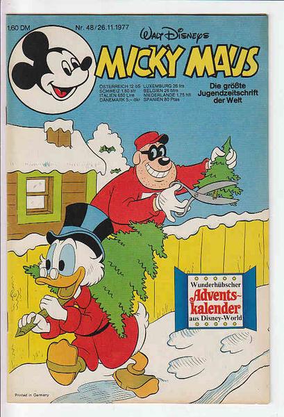 Micky Maus 1977: Nr. 48: