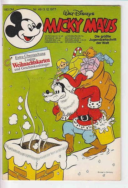 Micky Maus 1977: Nr. 49: