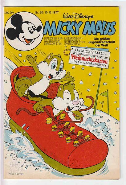 Micky Maus 1977: Nr. 50: