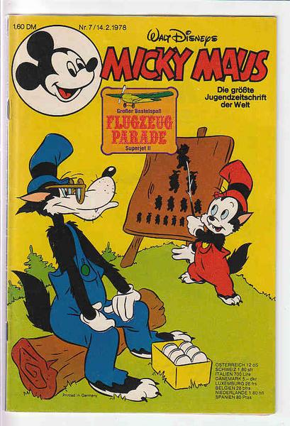 Micky Maus 1978: Nr. 7: