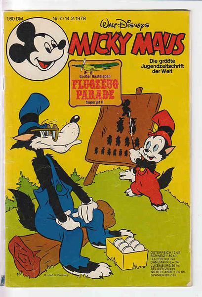 Micky Maus 1978: Nr. 7: