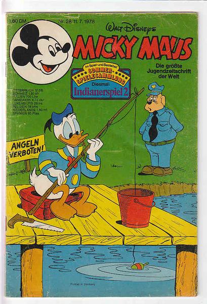 Micky Maus 1978: Nr. 28: