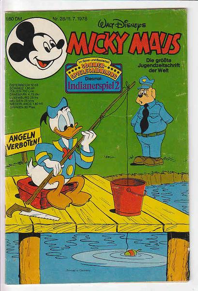 Micky Maus 1978: Nr. 28: