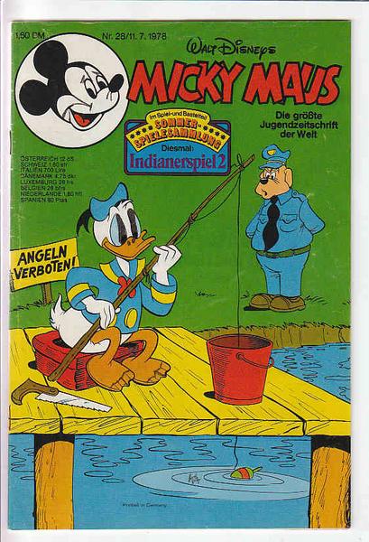 Micky Maus 1978: Nr. 28: