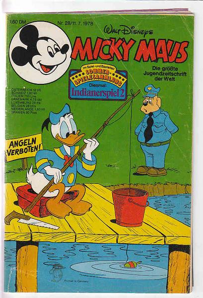 Micky Maus 1978: Nr. 28: