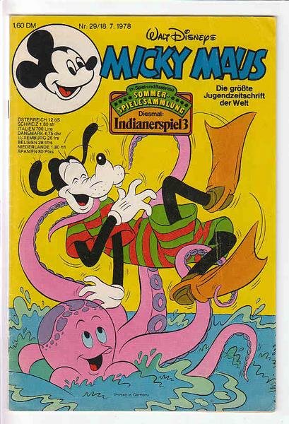 Micky Maus 1978: Nr. 29: