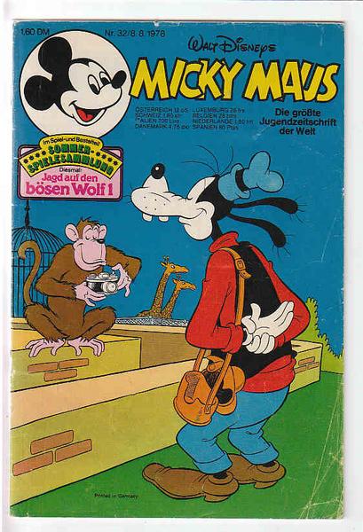 Micky Maus 1978: Nr. 32: