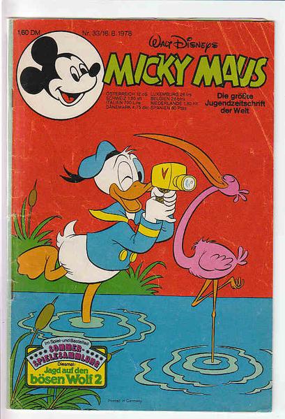 Micky Maus 1978: Nr. 33: