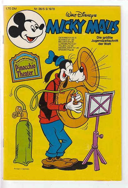 Micky Maus 1978: Nr. 36: