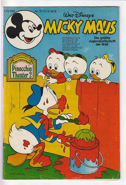 Micky Maus 1978: Nr. 37: