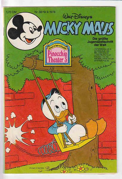 Micky Maus 1978: Nr. 38: