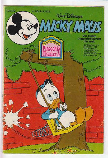 Micky Maus 1978: Nr. 38: