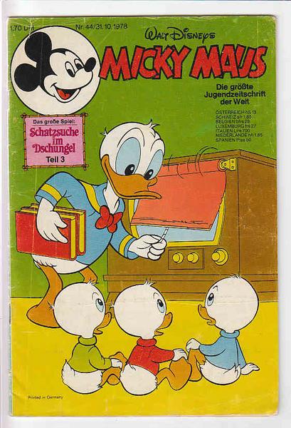 Micky Maus 1978: Nr. 44: