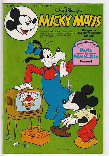 Micky Maus 1980: Nr. 47: