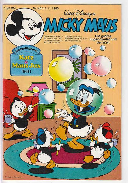 Micky Maus 1980: Nr. 46: