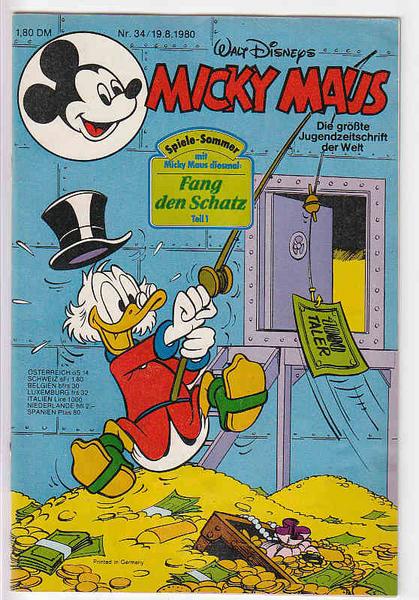 Micky Maus 1980: Nr. 34:
