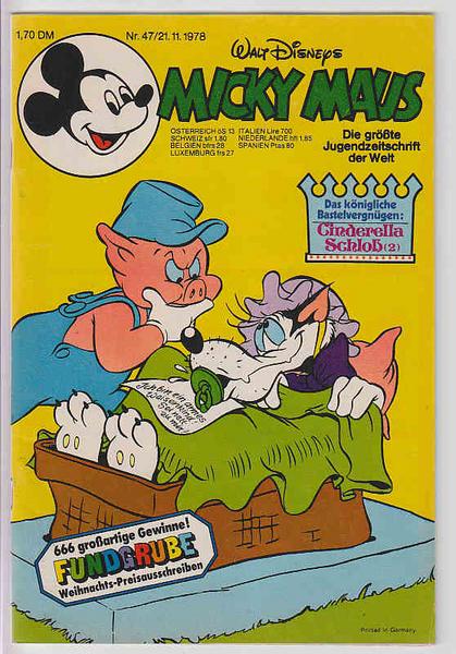 Micky Maus 1978: Nr. 47: