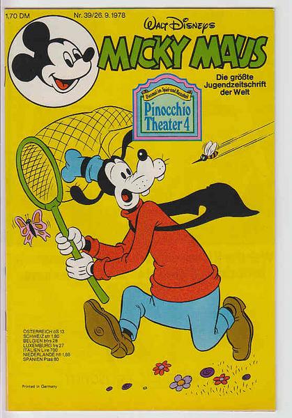 Micky Maus 1978: Nr. 39: