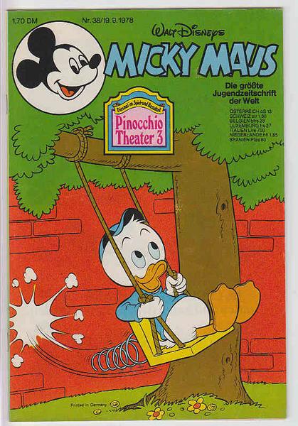 Micky Maus 1978: Nr. 38: