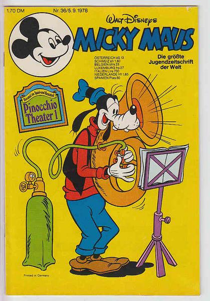 Micky Maus 1978: Nr. 36:
