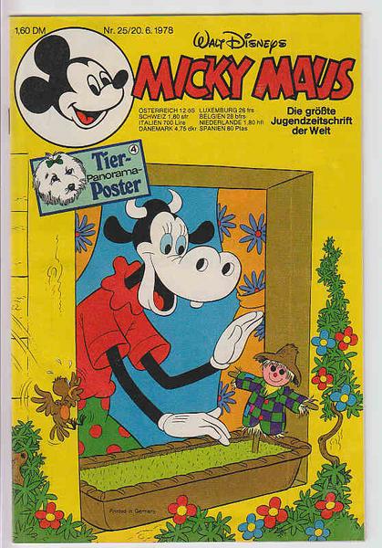 Micky Maus 1978: Nr. 25: