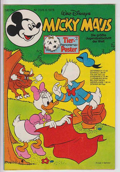 Micky Maus 1978: Nr. 23: