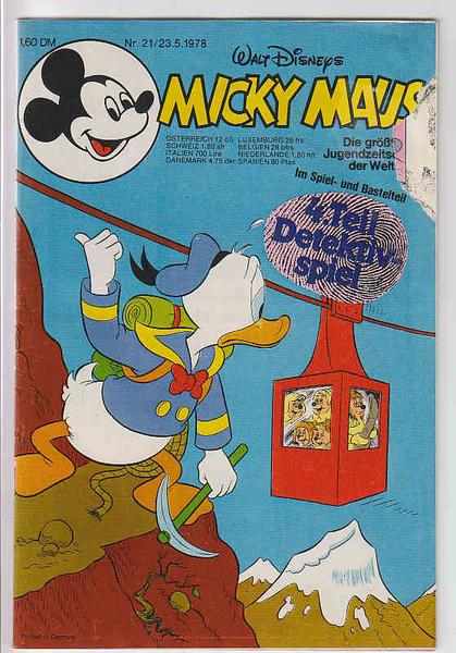 Micky Maus 1978: Nr. 21: