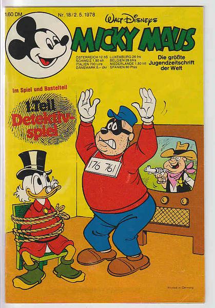 Micky Maus 1978: Nr. 18: