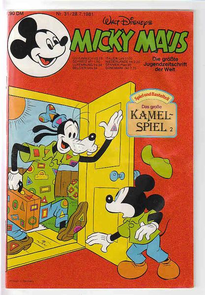 Micky Maus 1981: Nr. 31: