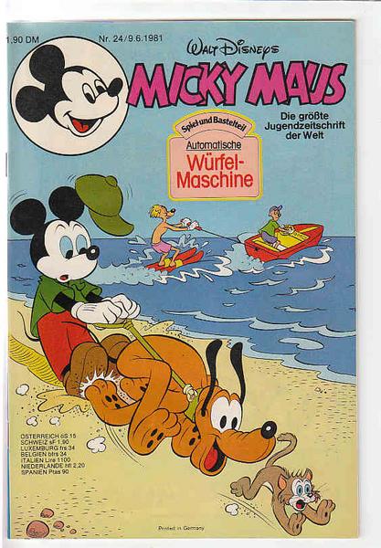 Micky Maus 1981: Nr. 24: