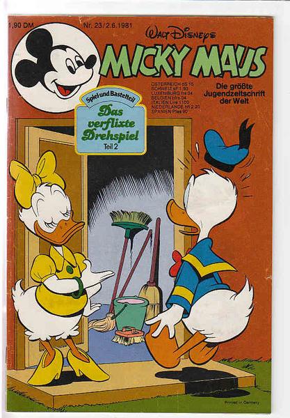 Micky Maus 1981: Nr. 23: