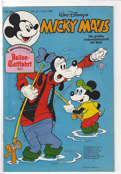 Micky Maus 1981: Nr. 21: