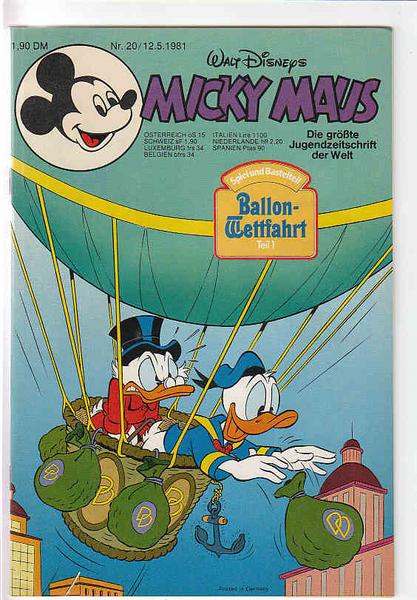 Micky Maus 1981: Nr. 20: