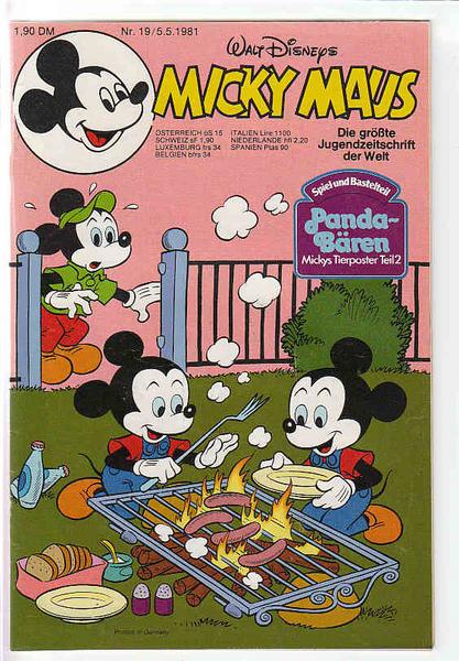 Micky Maus 1981: Nr. 19: