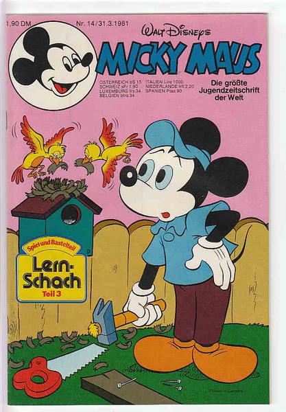 Micky Maus 1981: Nr. 14: