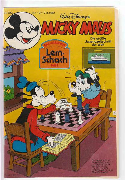Micky Maus 1981: Nr. 12: