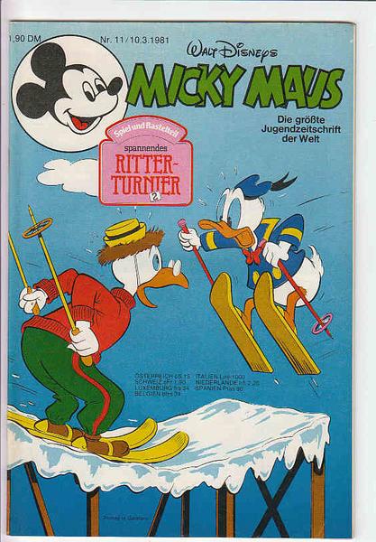 Micky Maus 1981: Nr. 11: