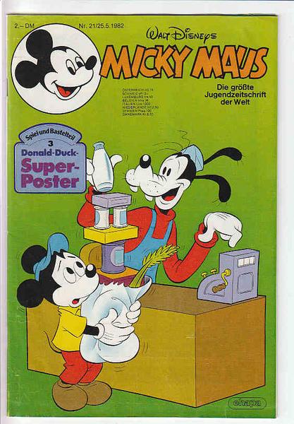 Micky Maus 1982: Nr. 21: