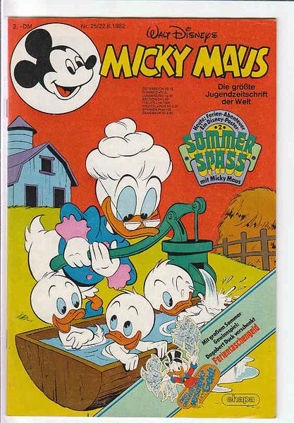 Micky Maus 1982: Nr. 25: