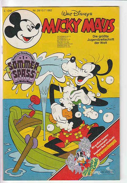 Micky Maus 1982: Nr. 28: