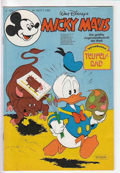 Micky Maus 1982: Nr. 30: