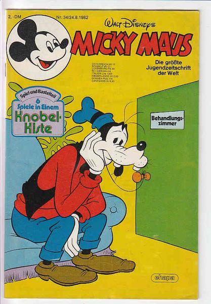 Micky Maus 1982: Nr. 34: