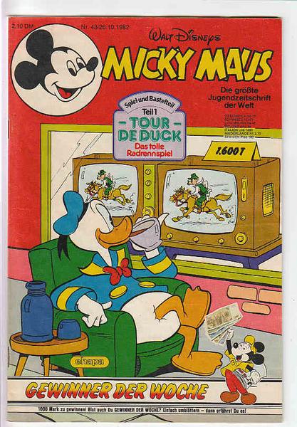 Micky Maus 1982: Nr. 43: