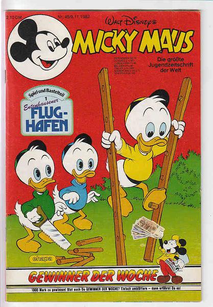 Micky Maus 1982: Nr. 45: