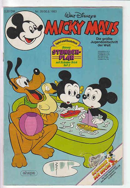 Micky Maus 1983: Nr. 35: