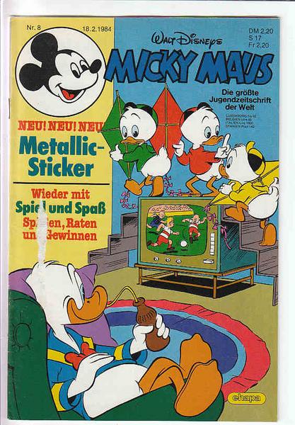 Micky Maus 1984: Nr. 8: