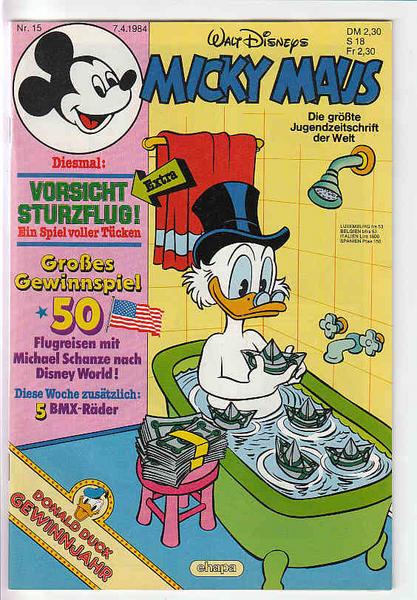 Micky Maus 1984: Nr. 15: