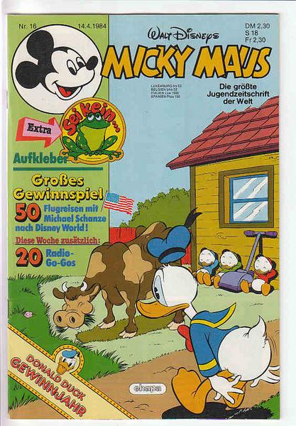Micky Maus 1984: Nr. 16: